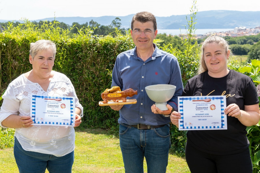 Los restaurantes Xerfa y O Vasko logran los primeros premios del “Sanxenxo Degusta Tapas”