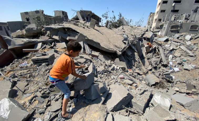Parar la Guerra convoca una concentración por Gaza mañana en Vilagarcía