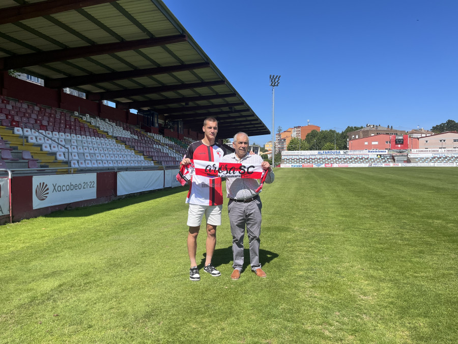 El Arosa se fija en el Celta C y ficha al central Samu Santos para la defensa
