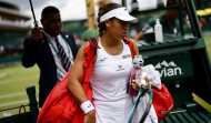 Jéssica Bouzas se despide de Wimbledon con lesión