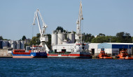 El Puerto de Vilagarcía tuvo que parar media hora por la falta de conexión