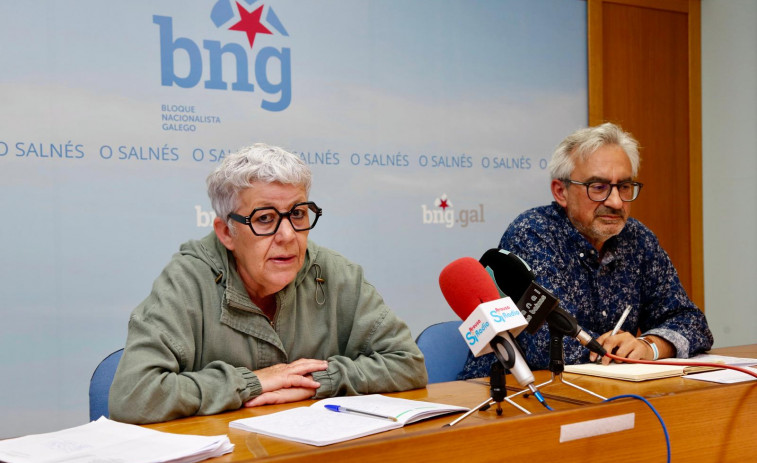 El BNG de Vilagarcía critica que no se tuviera en cuenta la retirada de amianto en el proyecto de O Ramal