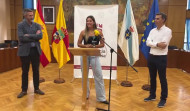 Jéssica Bouzas vuelve a casa tras sus éxitos en el Campeonato de Wimbledon