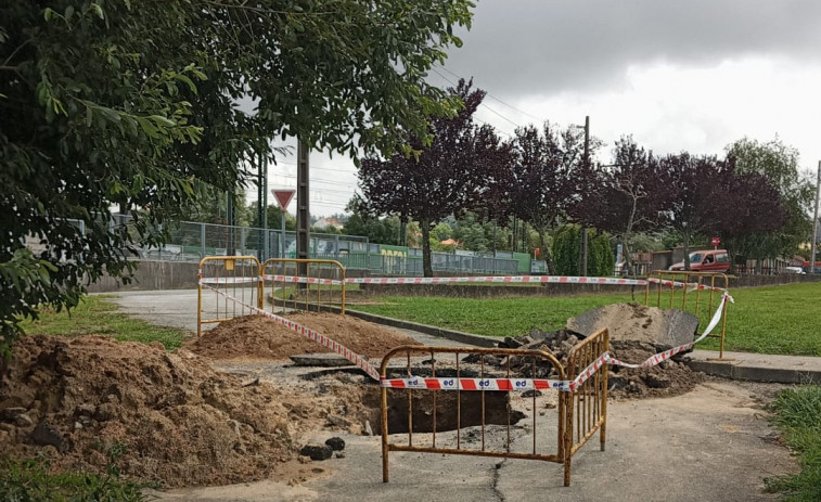 El Concello saca a licitación las obras de mejora y ampliación de saneamiento en Vilar Ponte por 137.500 euros