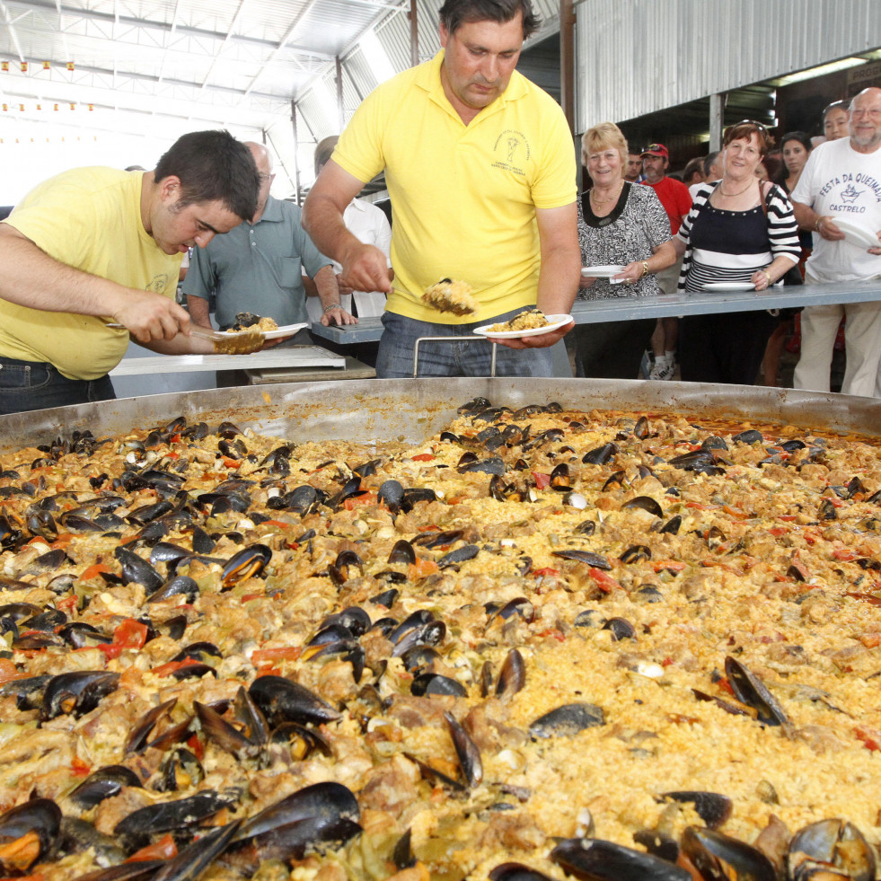 Castrelo celebrará su cita anual con la Paella con música y fiesta andaluza