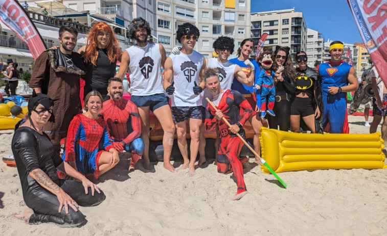 La playa Panadeira de Sanxenxo será un año más el escenario del Campeonato Mundial de Colchonetas