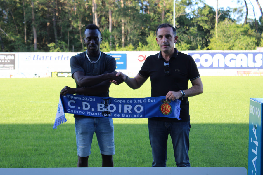 Sylla, refuerzo de lujo para la delantera del CD Boiro