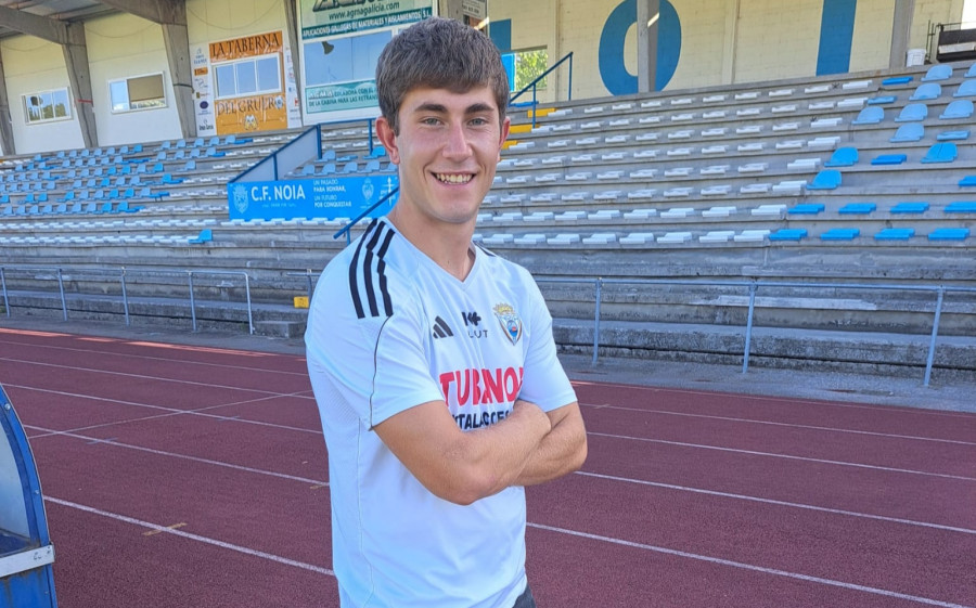 Hugo Losada jugará con el Noia en Tercera RFEF