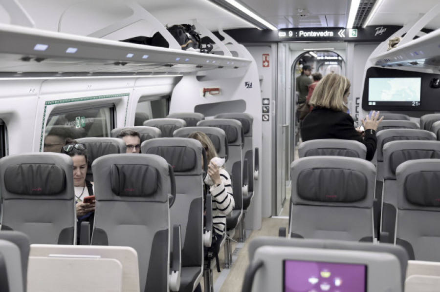 El trayecto A Coruña-Vigo se consolida como el corredor más usado de España
