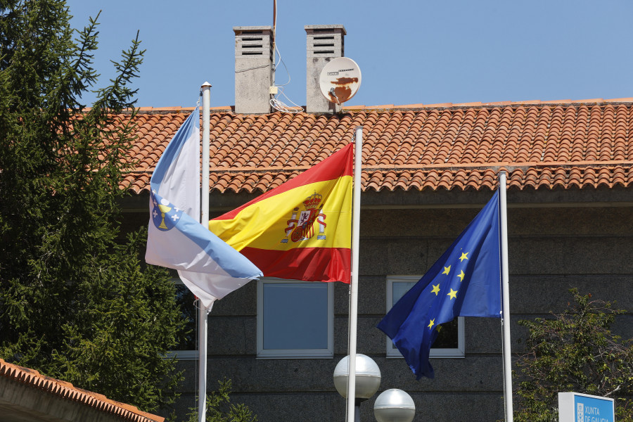 Polémica de banderas en Vilaxoán