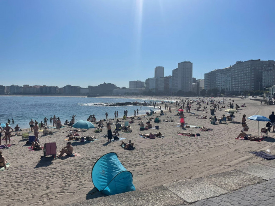 La Xunta recomienda no bañarse en playas y ríos las próximas 24 horas por falta de tratamiento de aguas