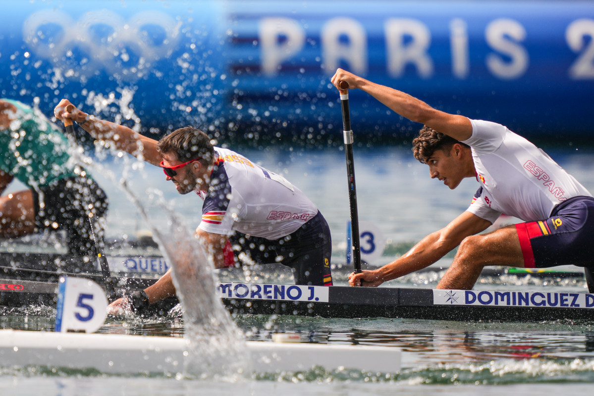 EuropaPress 6145761 joan antoni moreno diego dominguez spain compete in mens canoe double 500m 13051733