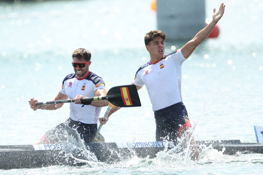 Diego Domínguez da una histórica medalla olímpica al Breogán de O Grove