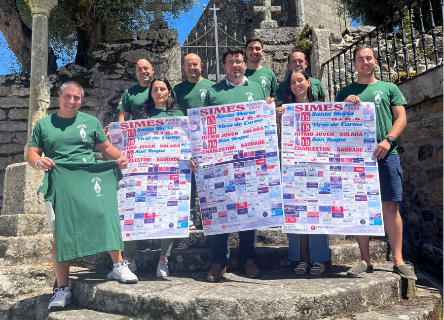 Simes celebra sus fiestas patronales con tres completos días