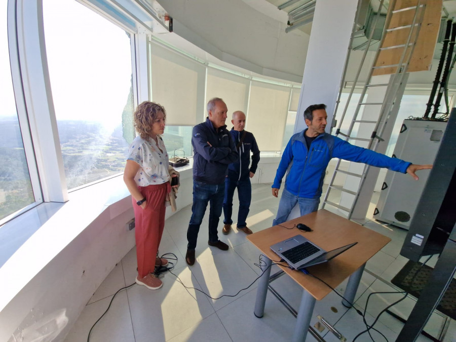 La Xunta pone en valor la tecnología puntera del Radar Meteorológico de Cuntis