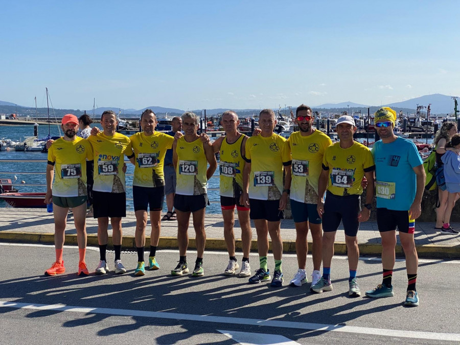 El Club de Atletismo Cambados logra  medallas en el Circuito de O Barbanza