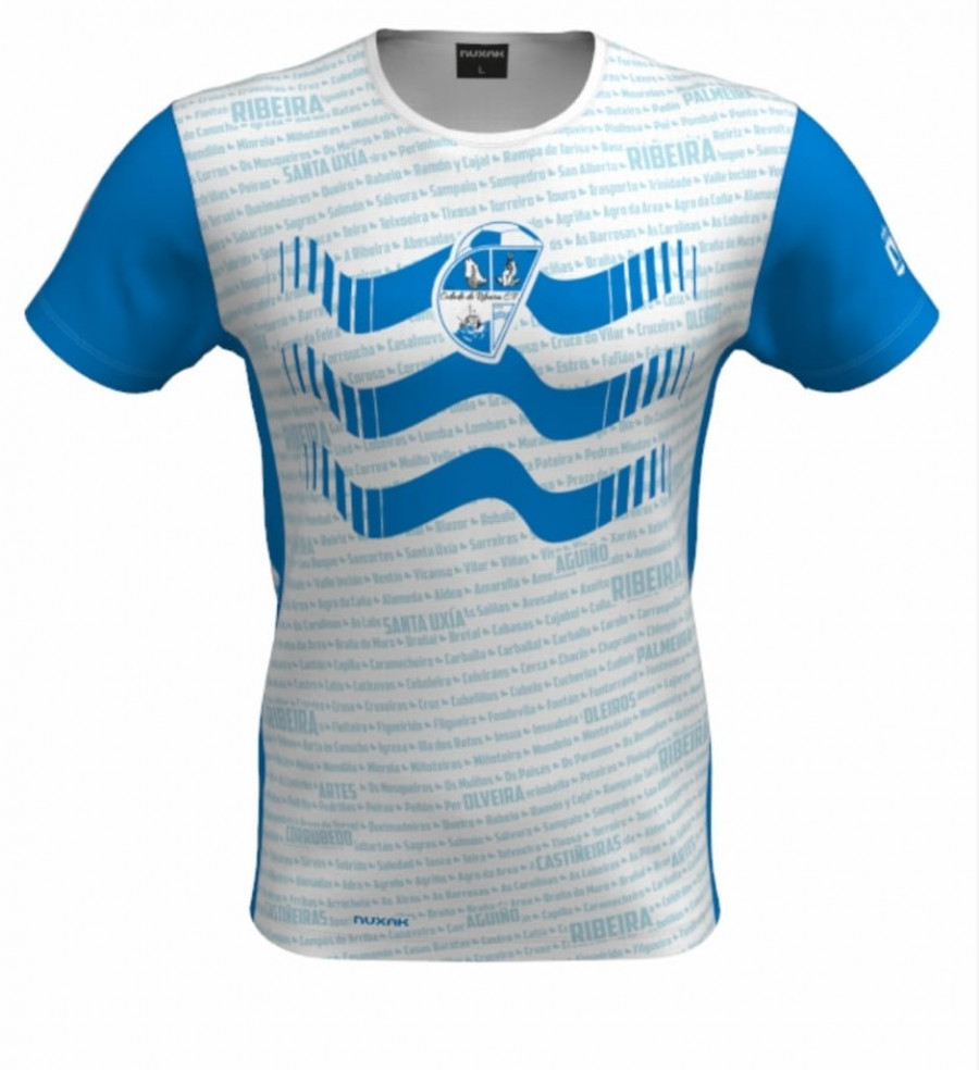 El Cidade de Ribeira presenta su nueva camiseta