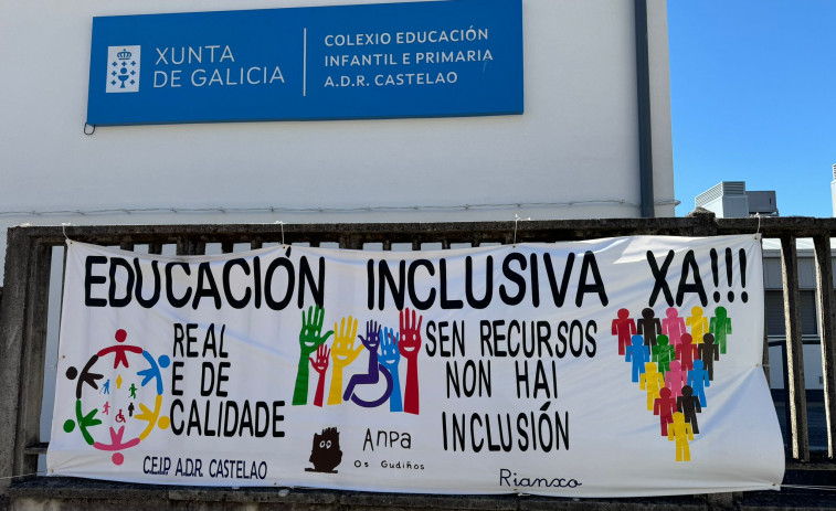 El ANPA “Os Gudiños” organiza el miércoles una “pandereitada” para exigir el desdoble de dos de sus clases