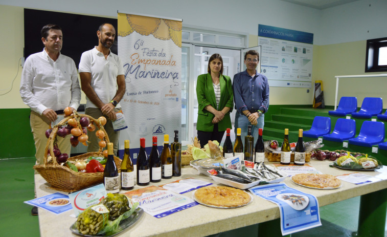 La VI Festa da Empanada de Portonovo ofrece una veintena de propuestas con productos del mar