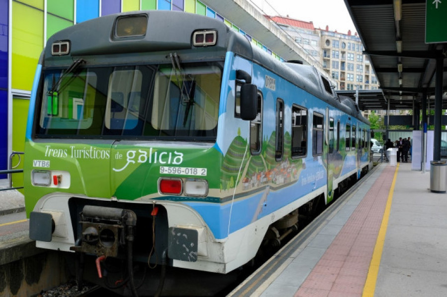 Más de 1.500 personas disfrutaron de las rutas de los trenes turísticos de Galicia