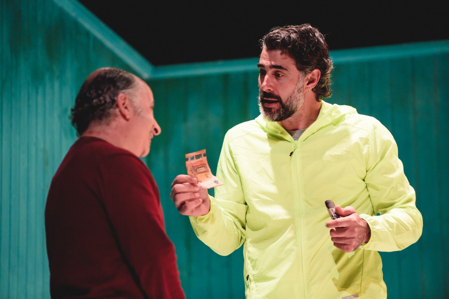 David Amor y Josito Porto, cara a cara en la comedia "Go Home", que llega el sábado 19 a Vilagarcía