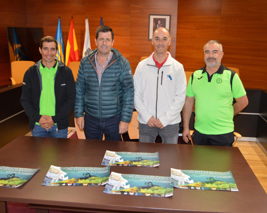El Club Sotavento organiza el Campeonato de España de Pesca Submarina en Sanxenxo