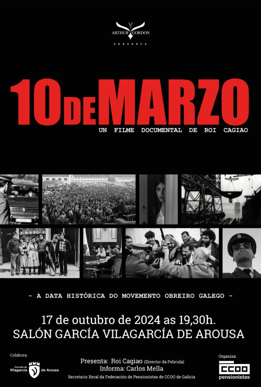 El documental sobre la histórica huelga de Ferrol en 1972 llega a Vilagarcía