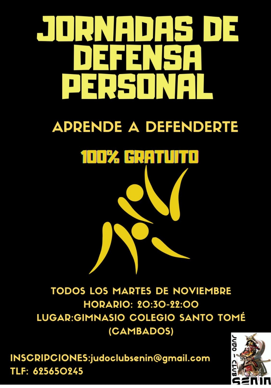 El Judo Club Senin oferta un curso gratuito de autodefensa femenina durante el mes de noviembre