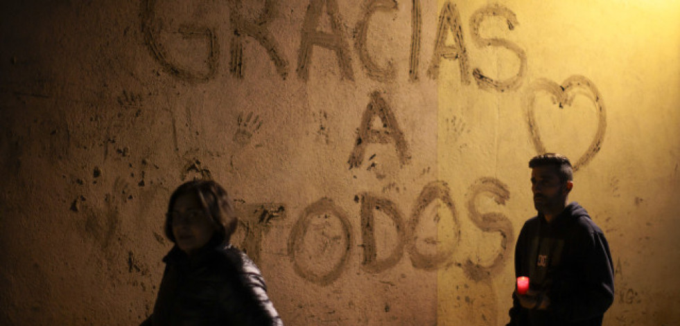 Trabajar “a destajo”, el mejor tributo al cumplirse el primer mes de la DANA para Mazón