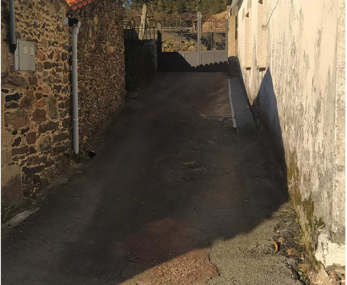 VIAL DE ACCESO capilla de san amaro de arra sanxenxo