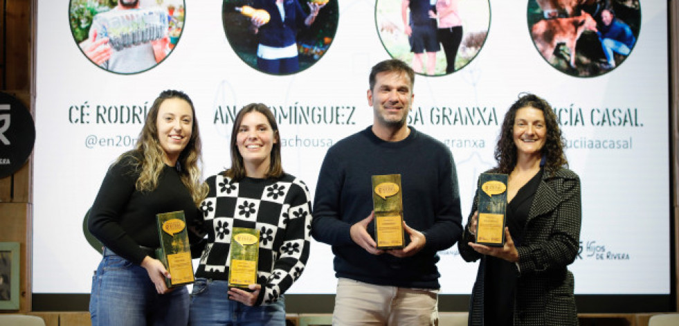 La Fundación Galicia Sustentable e Hijos de Rivera reúnen a creadores destados de una comunicación rural en positivo