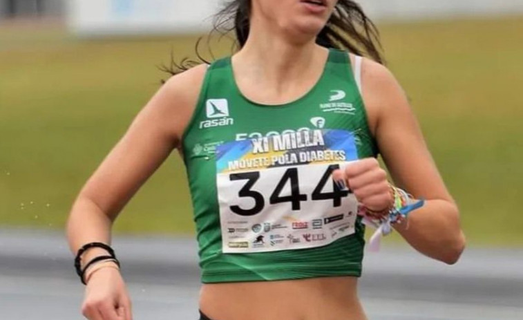 Celia Castro logra la mejor marca española en 500 metros