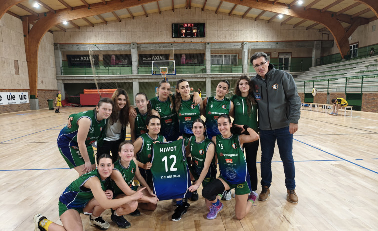 El CB Río Ulla jugará en la élite autonómica del baloncesto júnior femenino