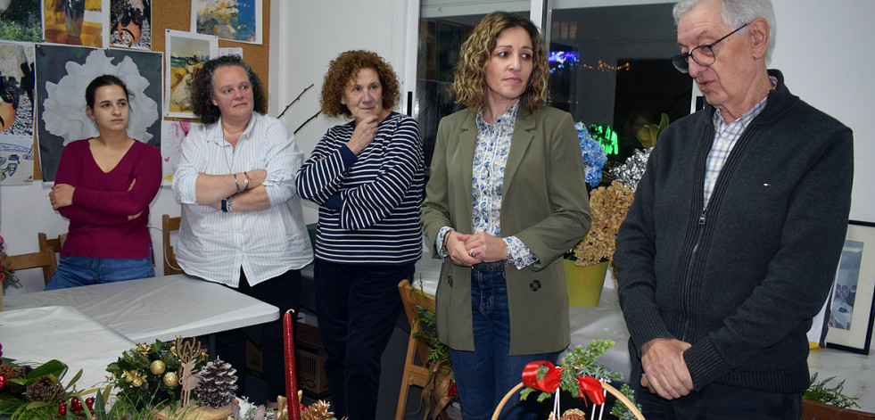 Mulleres Rurais Albor clausuran un curso de arte floral de treinta horas