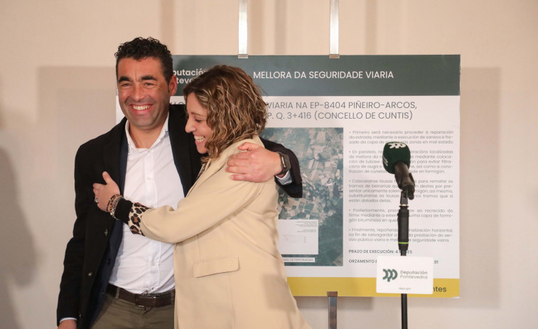La Diputación pone en marcha la contratación de las obras de mejora de la carretera de Piñeiro a Arcos, en Cuntis