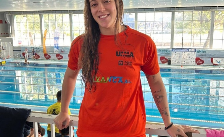 Antía García se proclama campeona de España en los 50 rescate maniquí