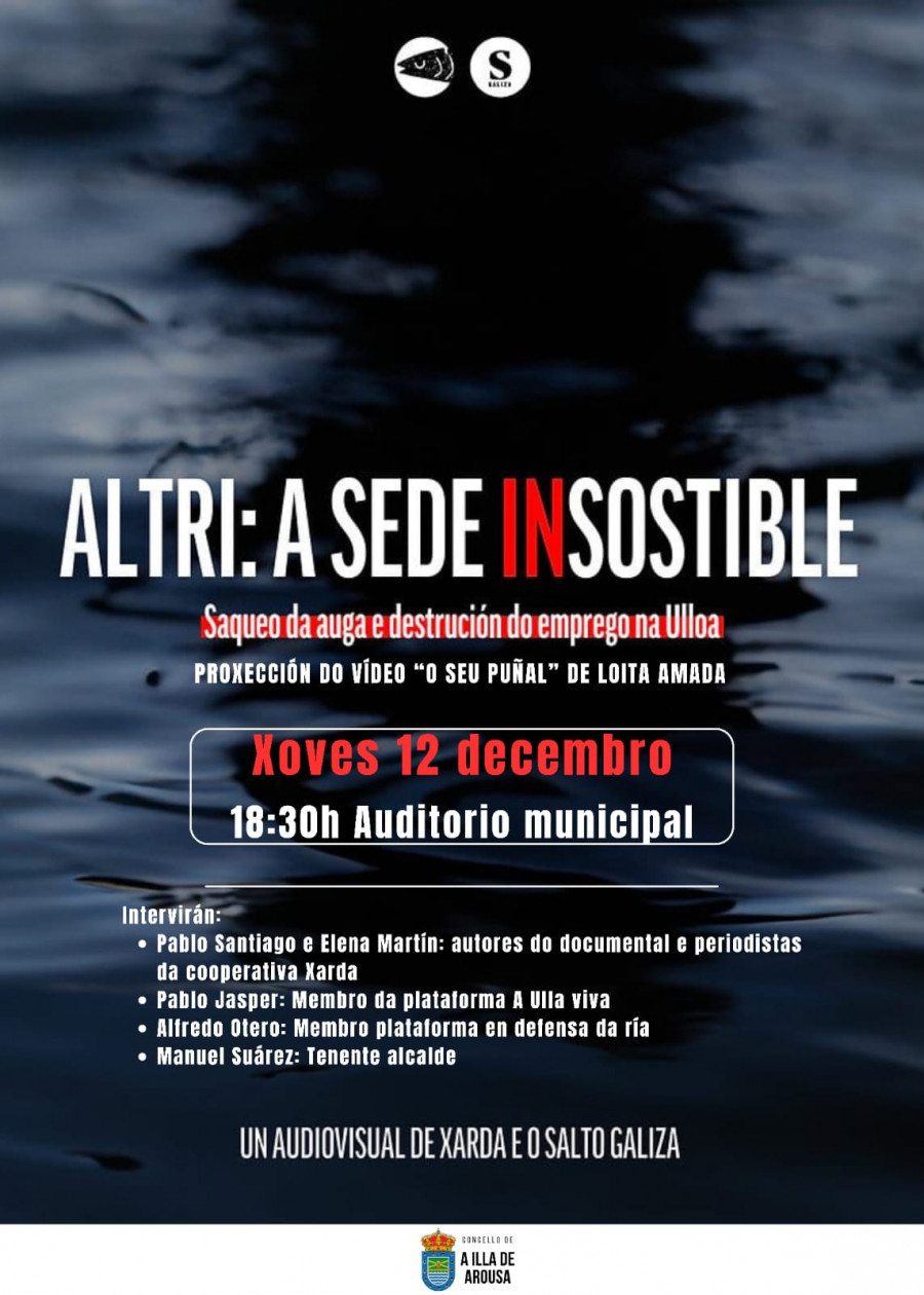 A Illa acoge este jueves una proyección y varias intervenciones sobre Altri