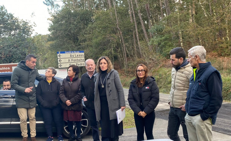 La Diputación anuncia el ensanche inmediato de la EP-0503 Mané-Rebón en Moraña