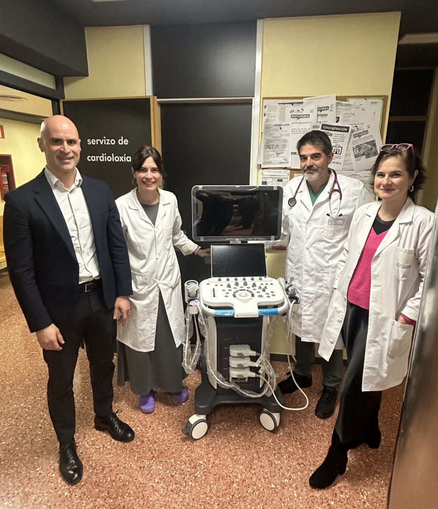 Dos nuevos ecógrafos para el área sanitaria de Pontevedra y O Salnés