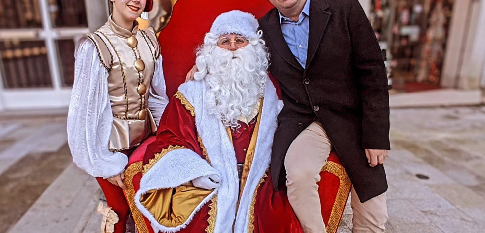 Papá Noel visitará las parroquias de Caldas a través del “ChocoNadal”