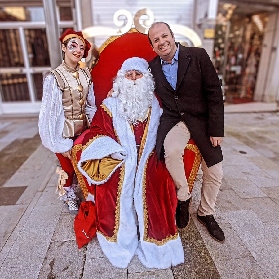 Papá Noel visitará las parroquias de Caldas a través del “ChocoNadal”