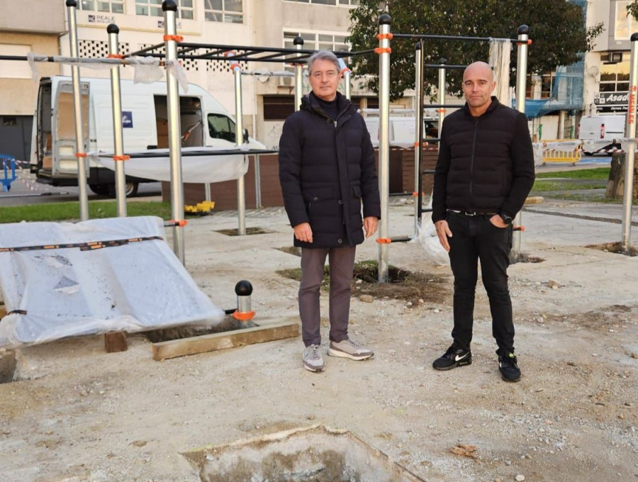 El Concello estrenará un parque exclusivo de calistenia en Beiramar