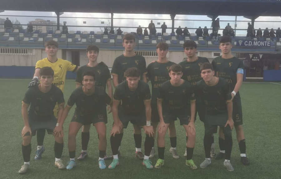 Un desdibujado Arosa juvenil cierra la primera vuelta con derrota en Santander