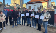 Sobradelo reconoce a los vecinos que donaron terrenos para ensanchar una calle