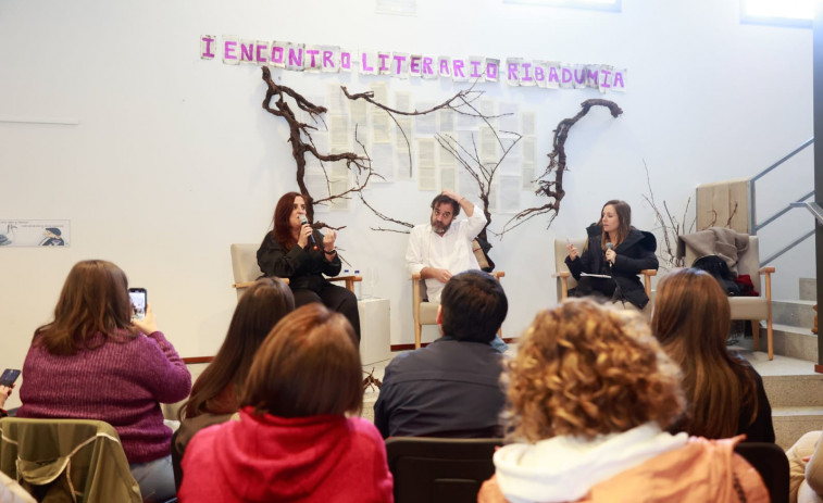 Ribadumia despide su I Encontro Literario tras dos jornadas y con la intención de repetir