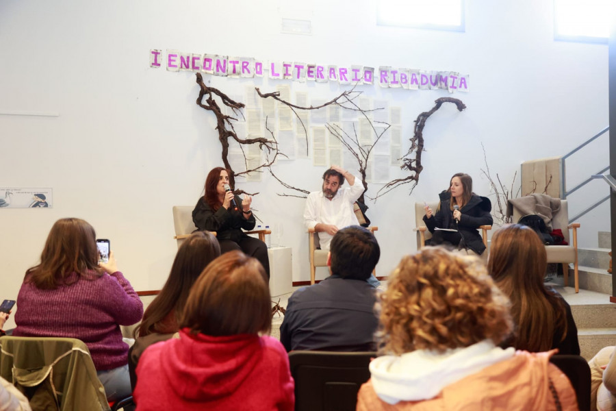 Ribadumia despide su I Encontro Literario tras dos jornadas y con la intención de repetir