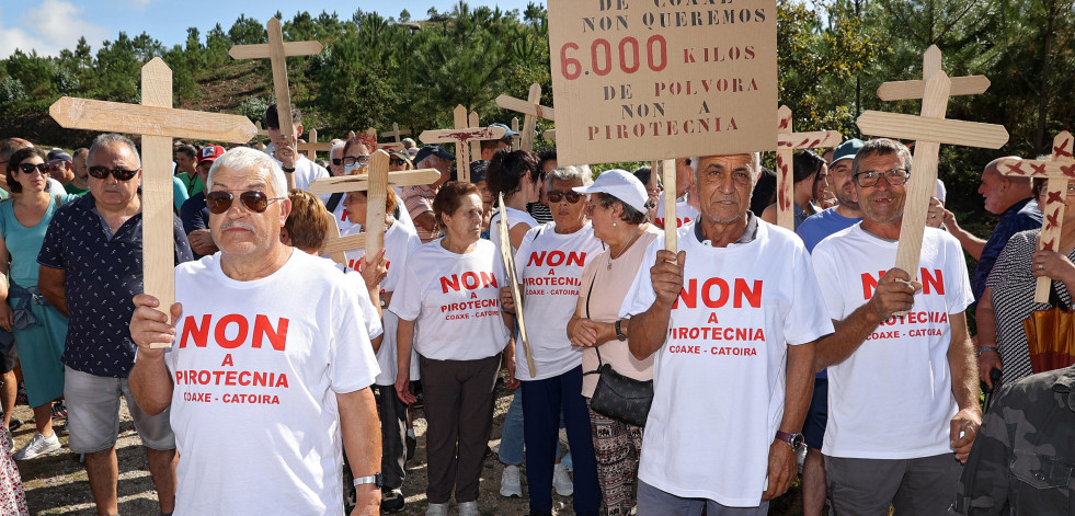 El TSXG desestima el recurso de Pirogal y confirma la orden de demolición de la pirotecnia de Coaxe