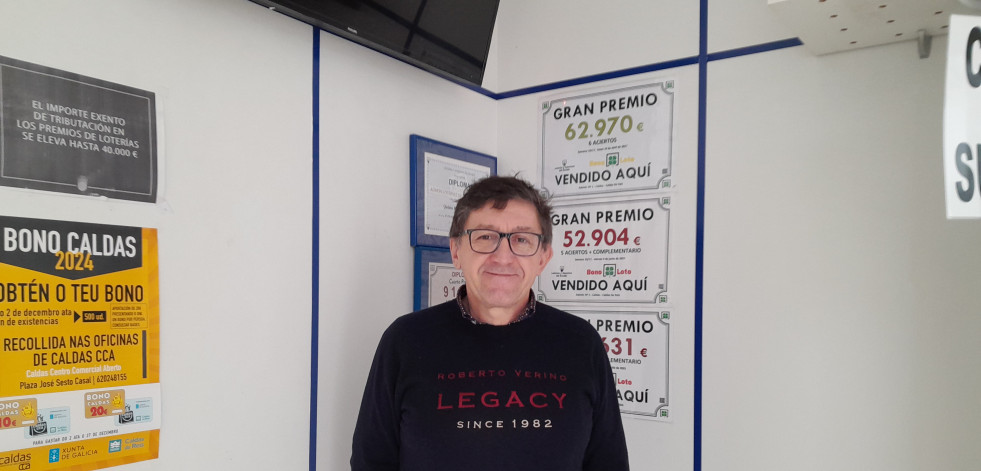 Un Cuarto Premio de la Lotería deja un pellizco de 200.000 euros en Caldas