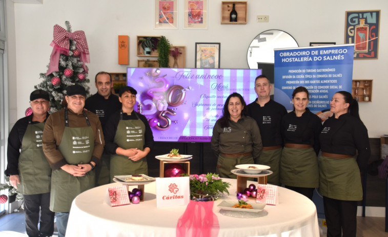 Ayudas de 1.500 euros por contratar a alumnos del taller de hostelería de O Salnés