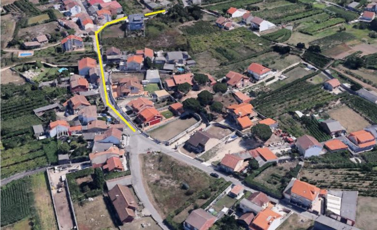 Cambados destina 23.971 euros a obras de asfaltado de una carretera interior de la parroquia de Corvillón